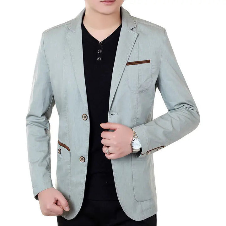 Herren Blazer Hochwertiges Material Eleganter Stil