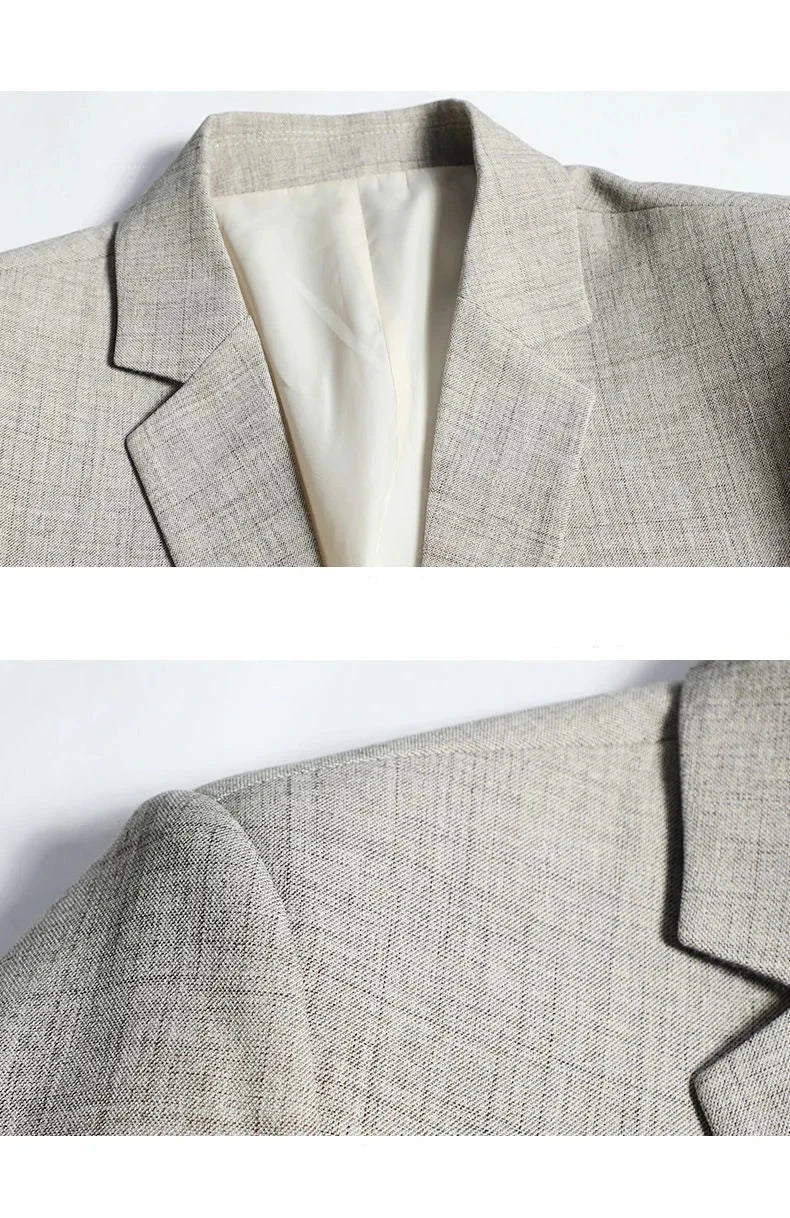 Herren Blazer Hochwertiges Material Eleganter Stil