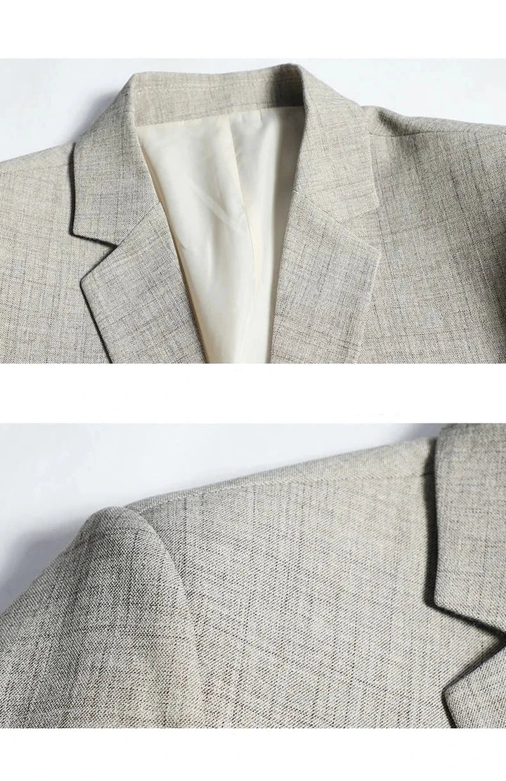 Herren Blazer Hochwertiges Material Eleganter Stil