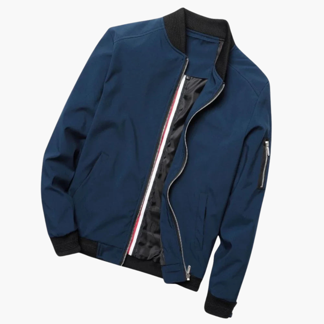 Herren Bomberjacke Baumwolle Stilvoll
