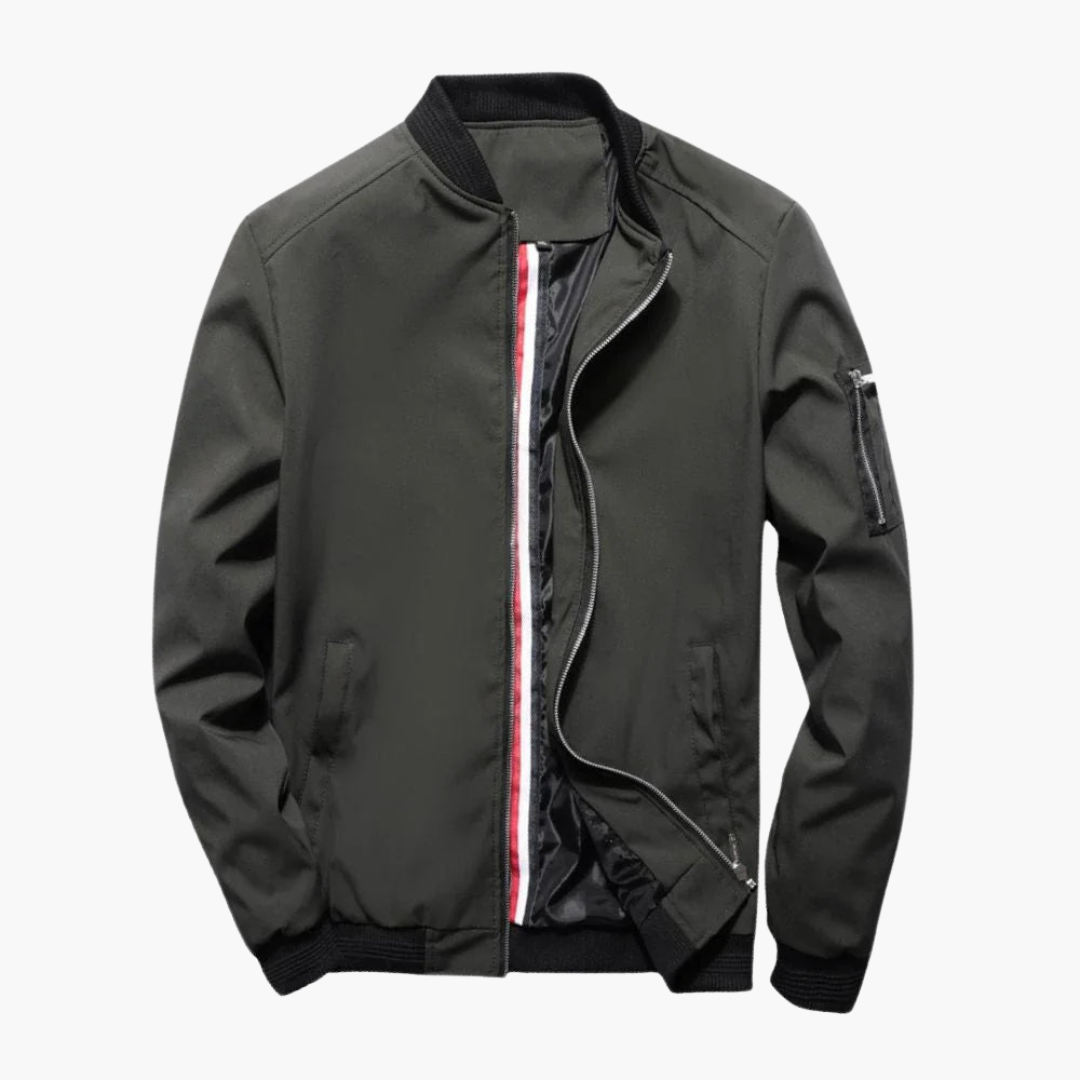 Herren Bomberjacke Baumwolle Stilvoll