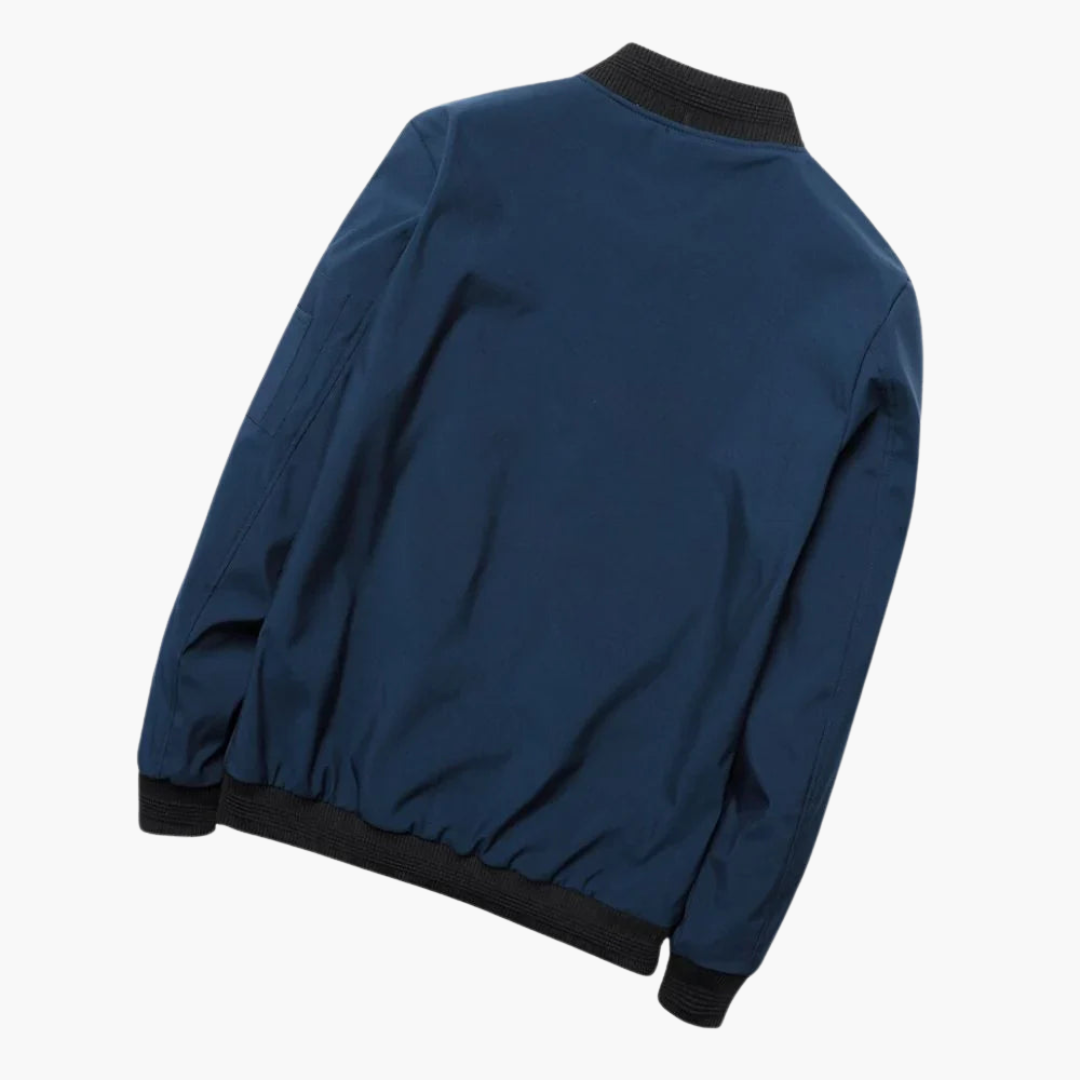 Herren Bomberjacke Baumwolle Stilvoll