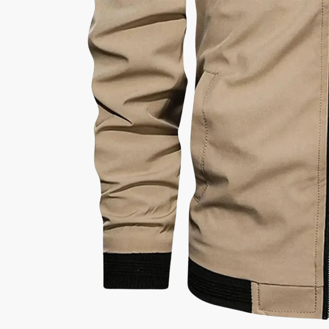 Herren Bomberjacke Baumwolle Stilvoll