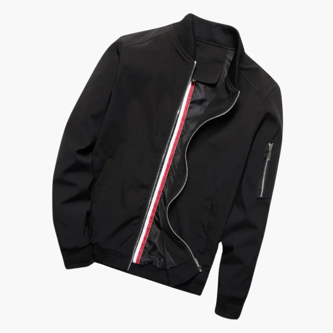 Herren Bomberjacke Baumwolle Stilvoll