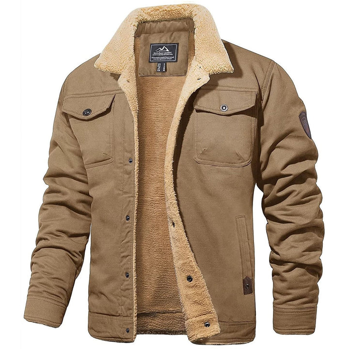 Herren Bomberjacke Klassisch Hochwertiger Stoff Stilvoll