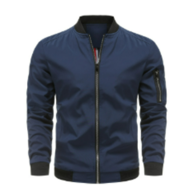 Veste bomber homme matériau léger classique