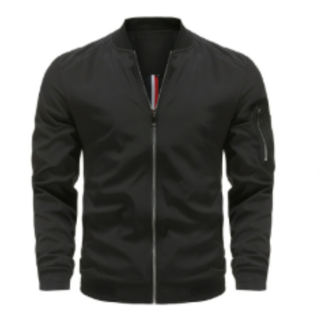 Veste bomber homme matériau léger classique