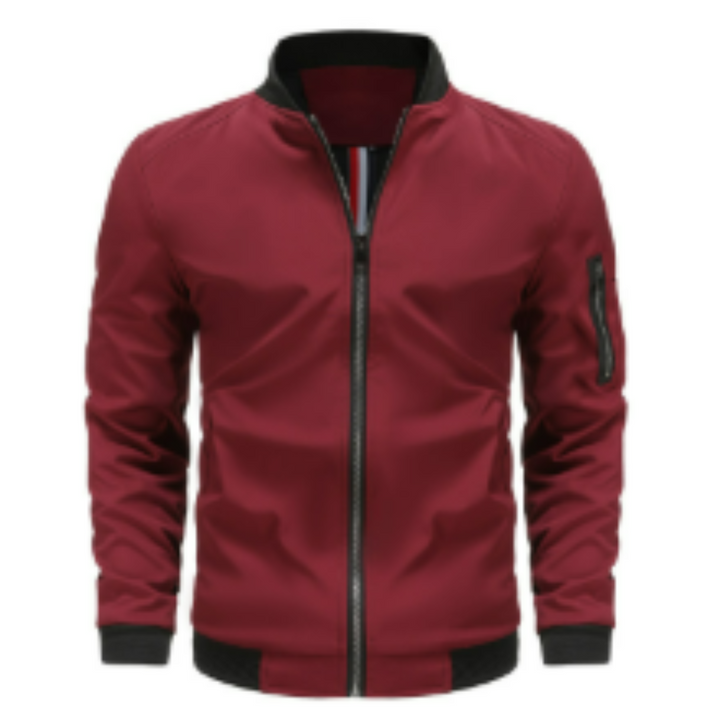 Veste bomber homme matériau léger classique
