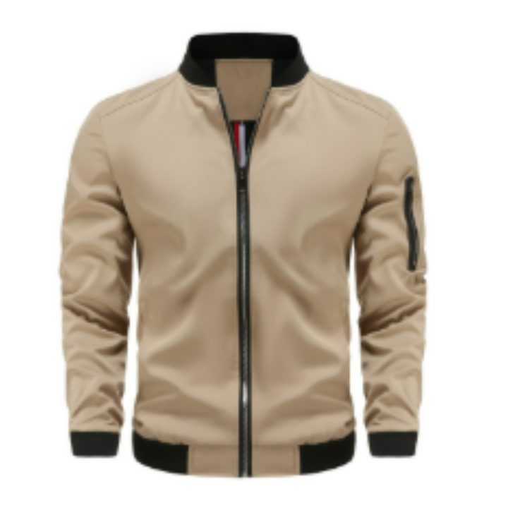 Veste bomber homme matériau léger classique
