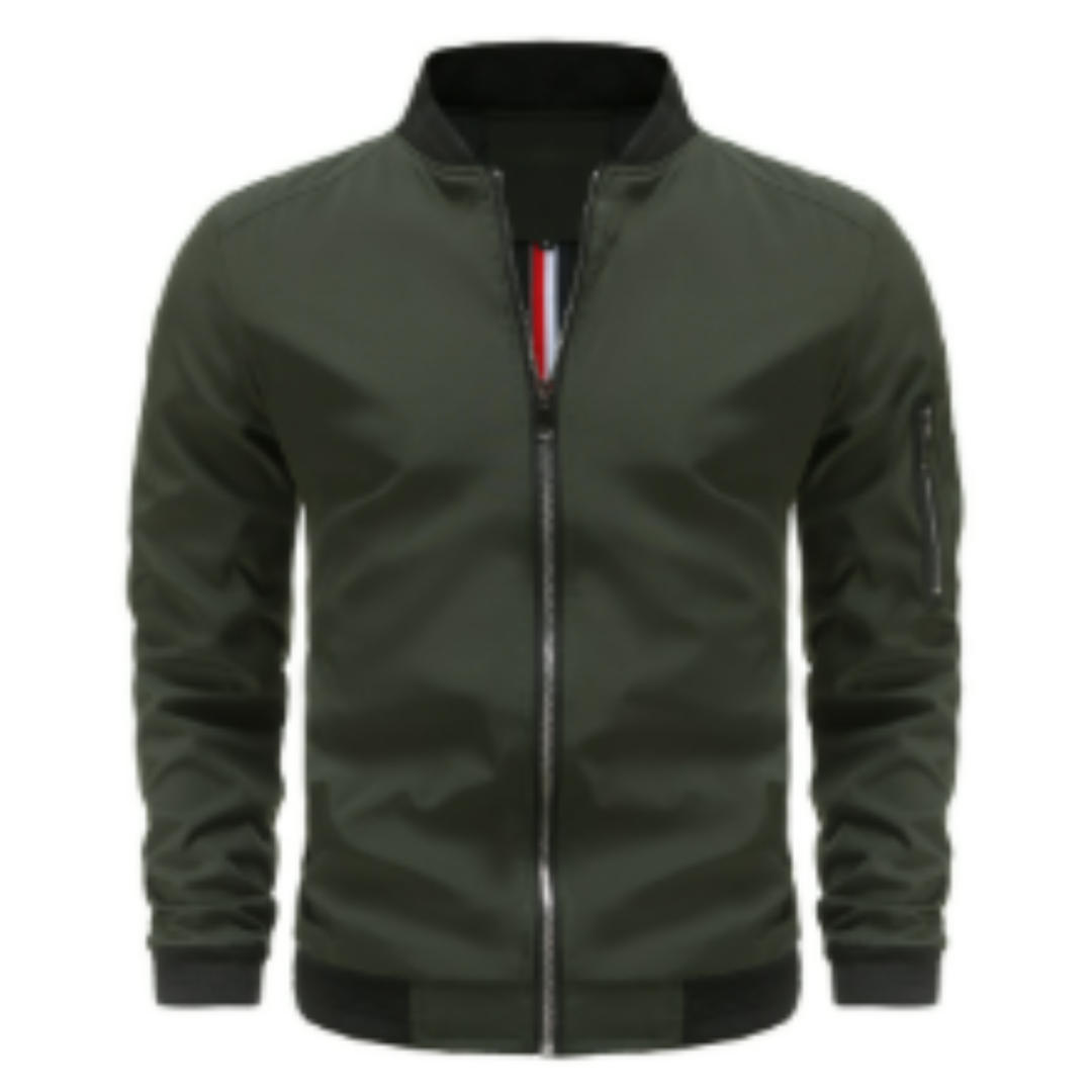 Veste bomber homme matériau léger classique