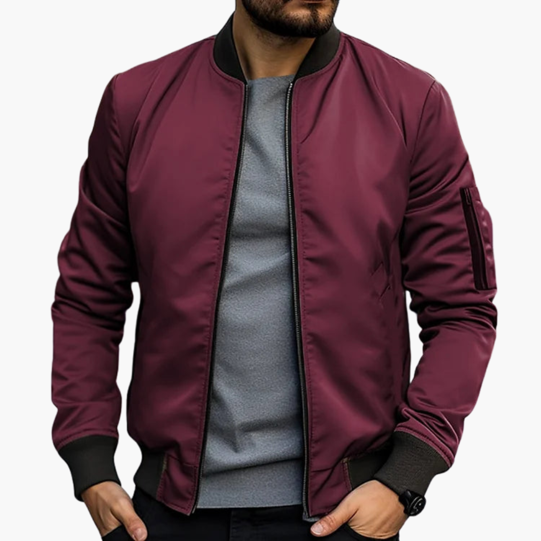 Herren Bomberjacke Modernes Design
