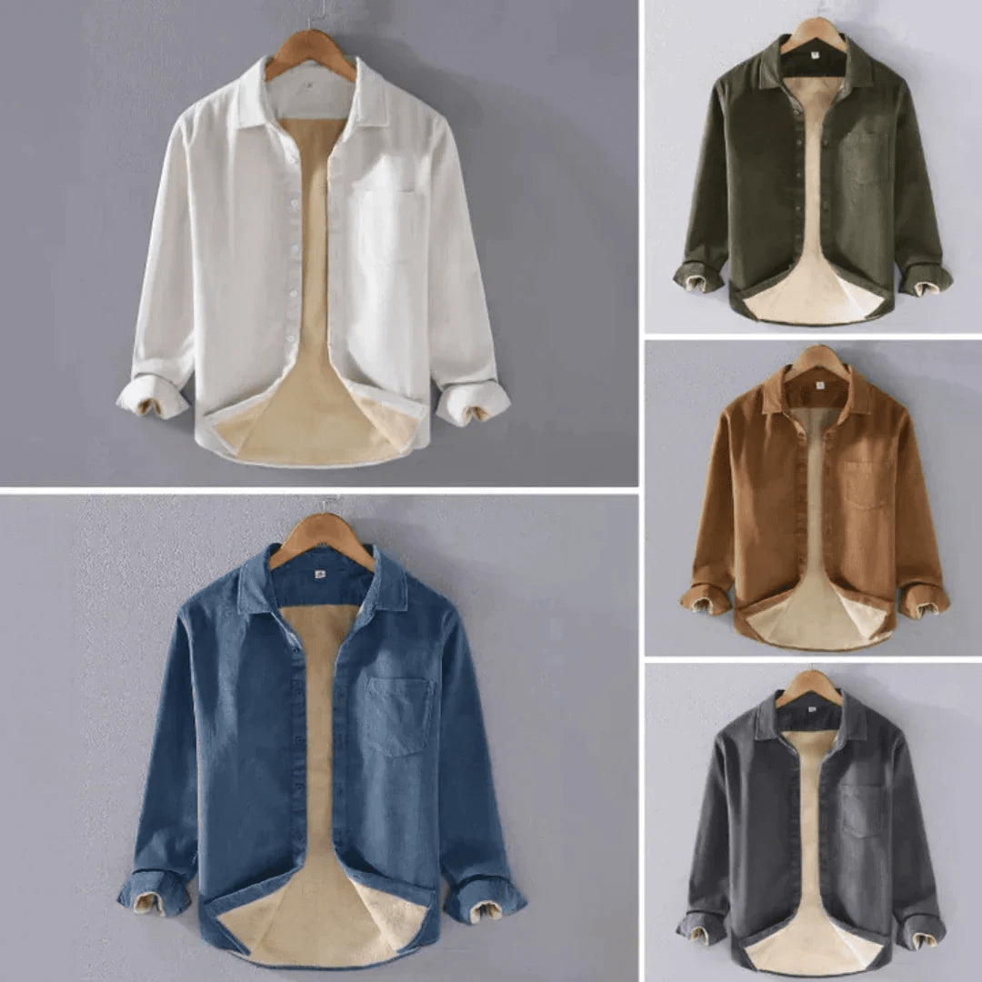 Chemise homme manches longues design classique
