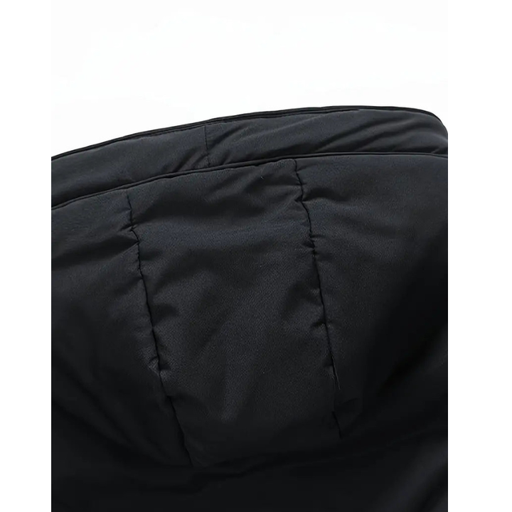 Herren Daunenjacke Lange Pufferjacke 8