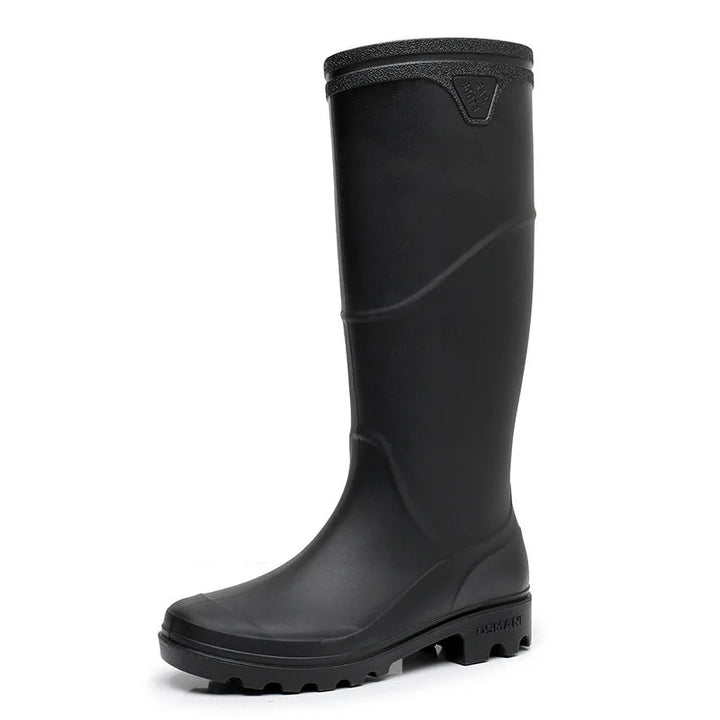 Bottes en caoutchouc pour hommes étanches antidérapantes pour activités de plein air