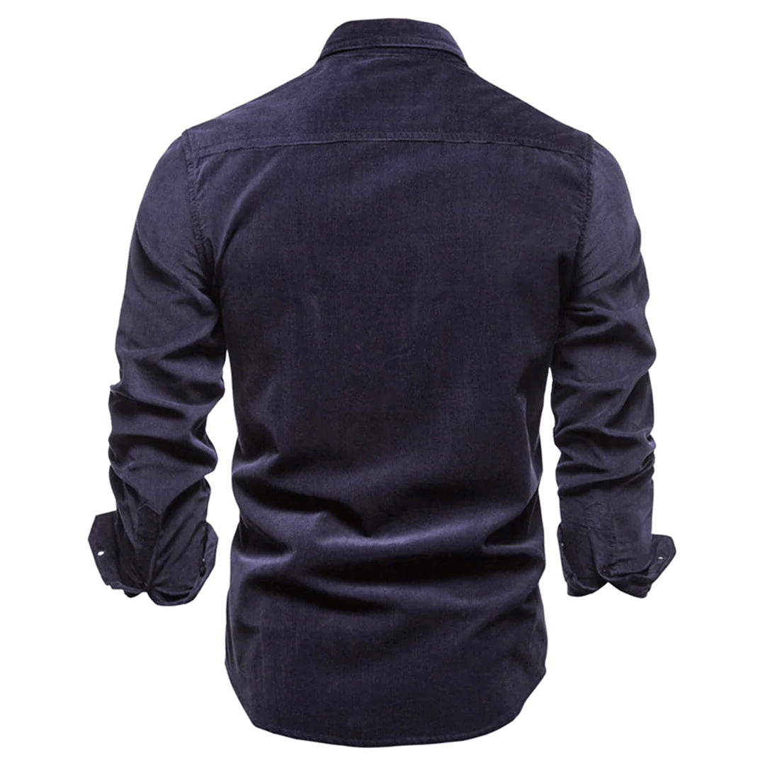 Chemise moderne homme manches longues - Parfaite pour les occasions formelles comme décontractées