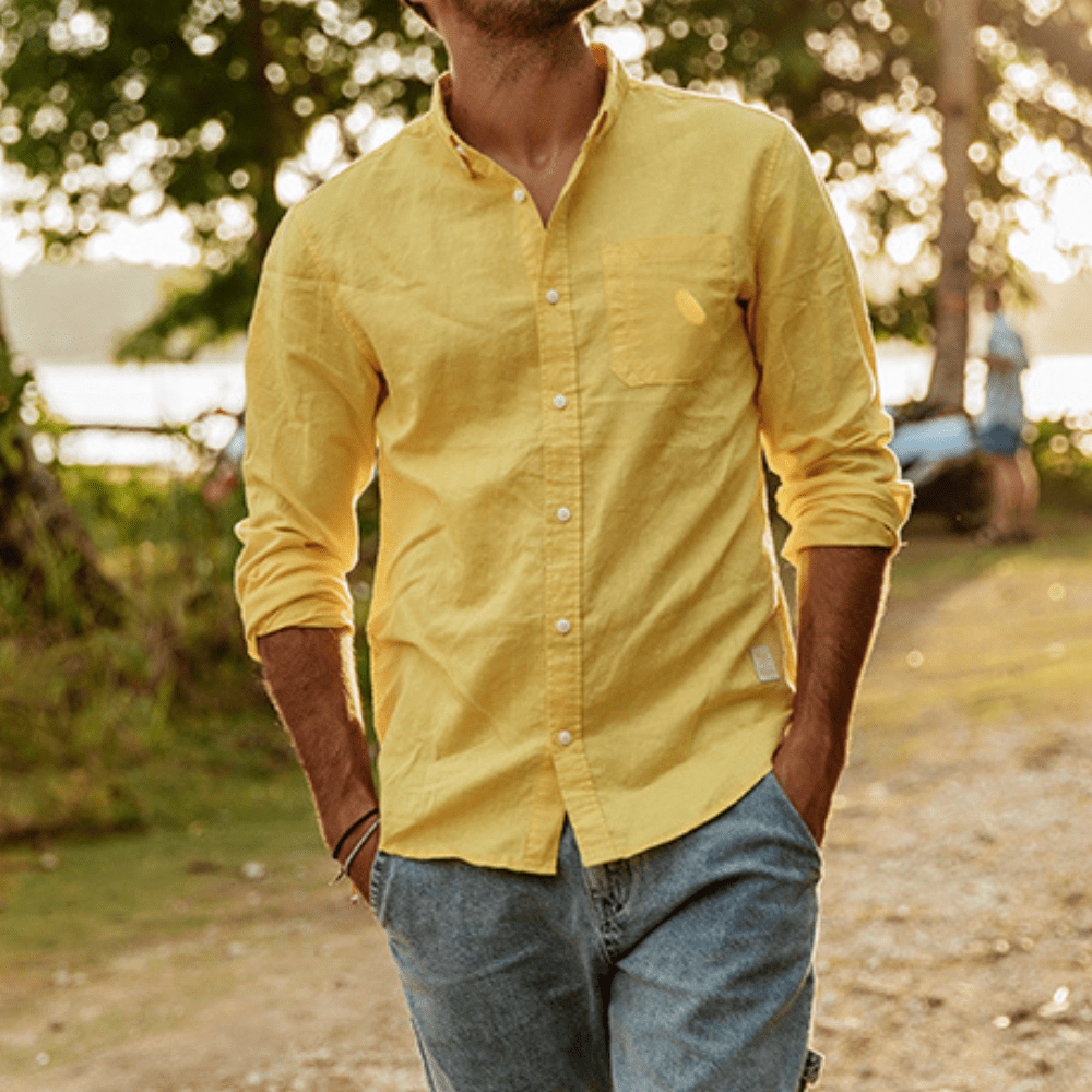 Chemise homme légère respirante classique