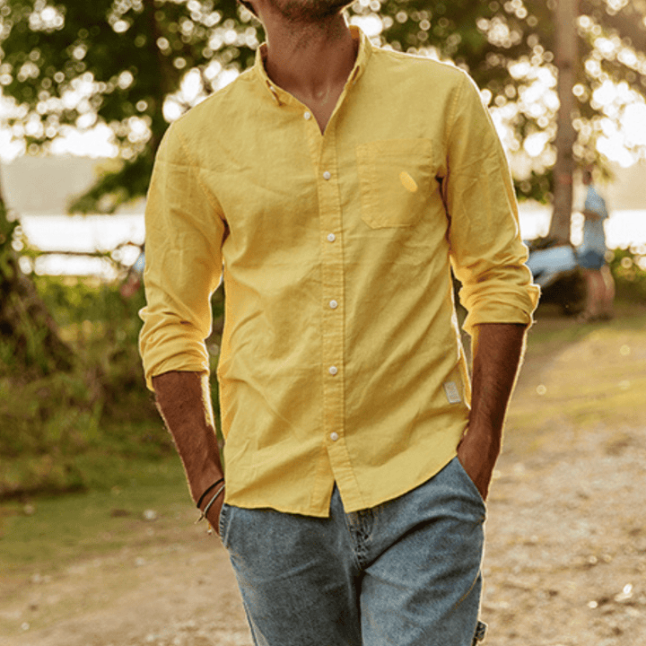 Chemise homme légère respirante classique