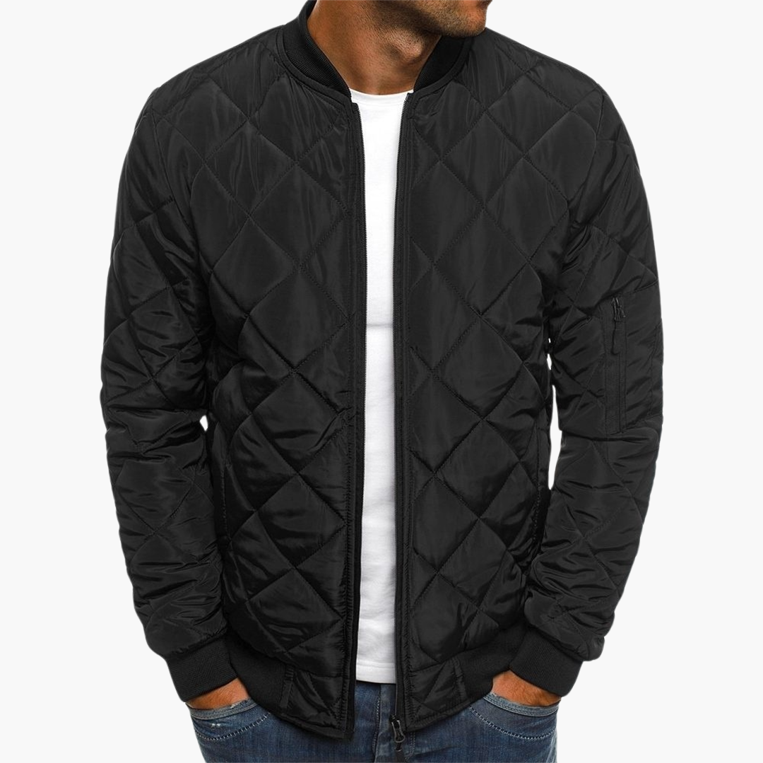 Herren Jacke Baumwolle Stilvoll Bomberjacke