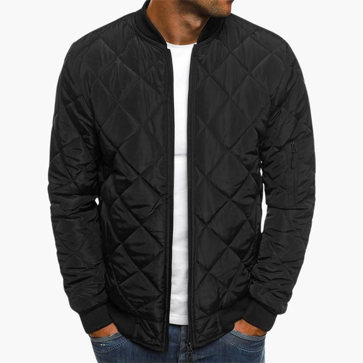 Herren Jacke Baumwolle Stilvoll Bomberjacke