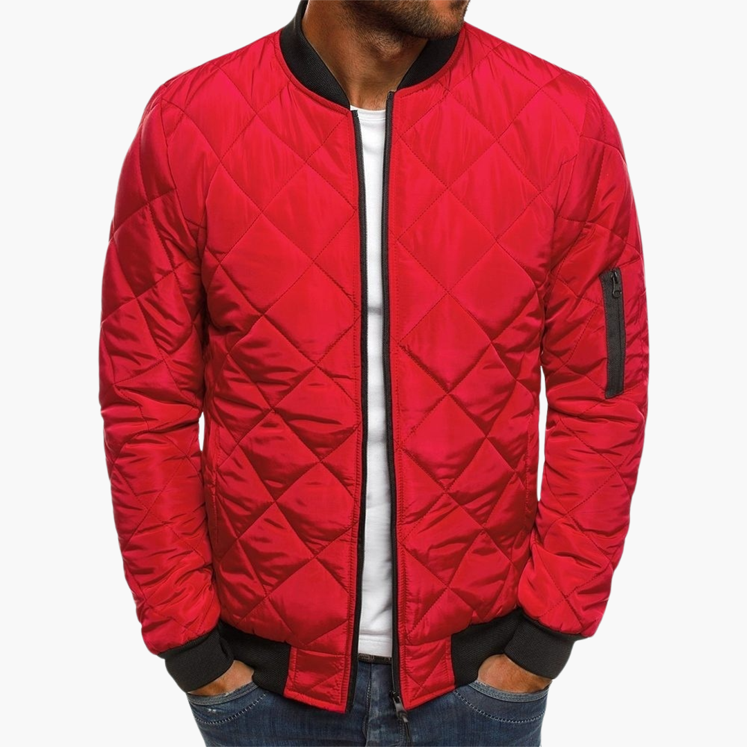 Herren Jacke Baumwolle Stilvoll Bomberjacke