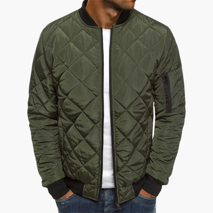 Herren Jacke Baumwolle Stilvoll Bomberjacke