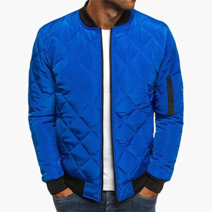 Herren Jacke Baumwolle Stilvoll Bomberjacke