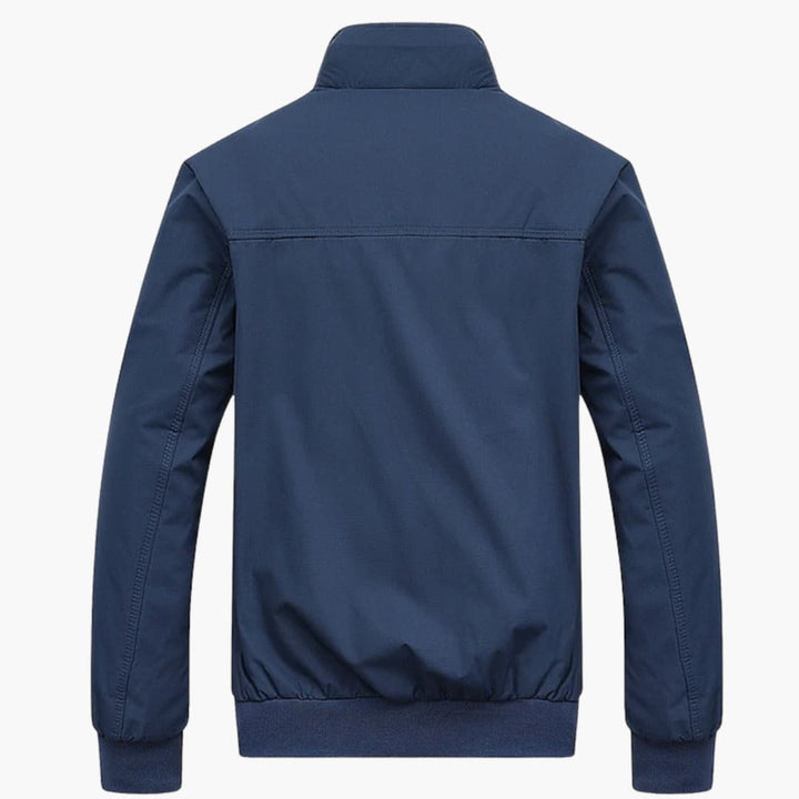Herren Jacke Bomberjacke Slim Fit - Mit Reißverschluss und Elastischen Bündchen
