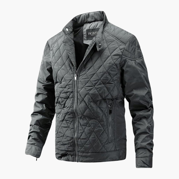 Herren Jacke Karomuster Übergangsjacke