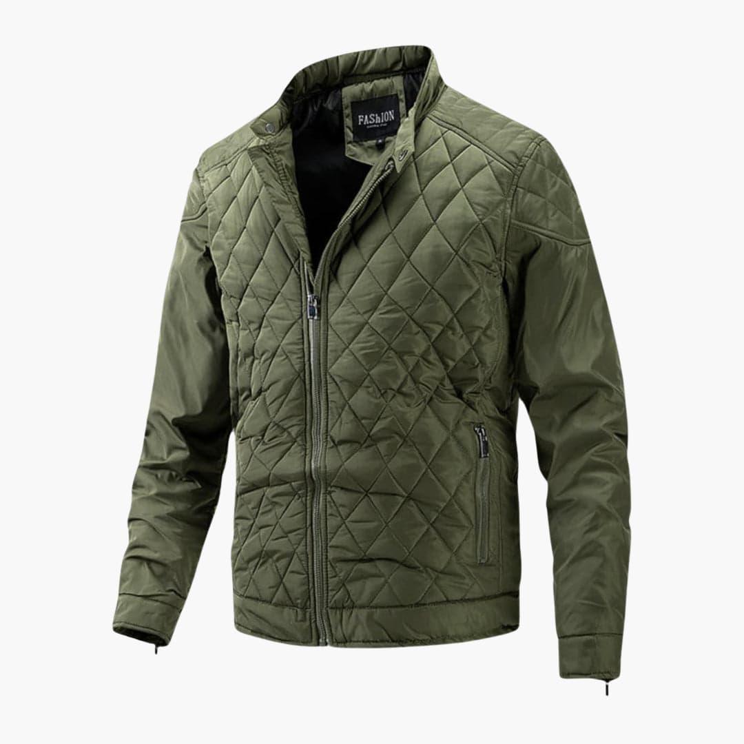 Herren Jacke Karomuster Übergangsjacke