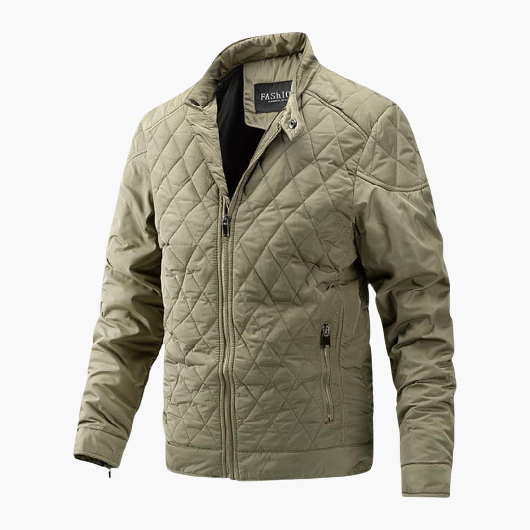 Herren Jacke Karomuster Übergangsjacke