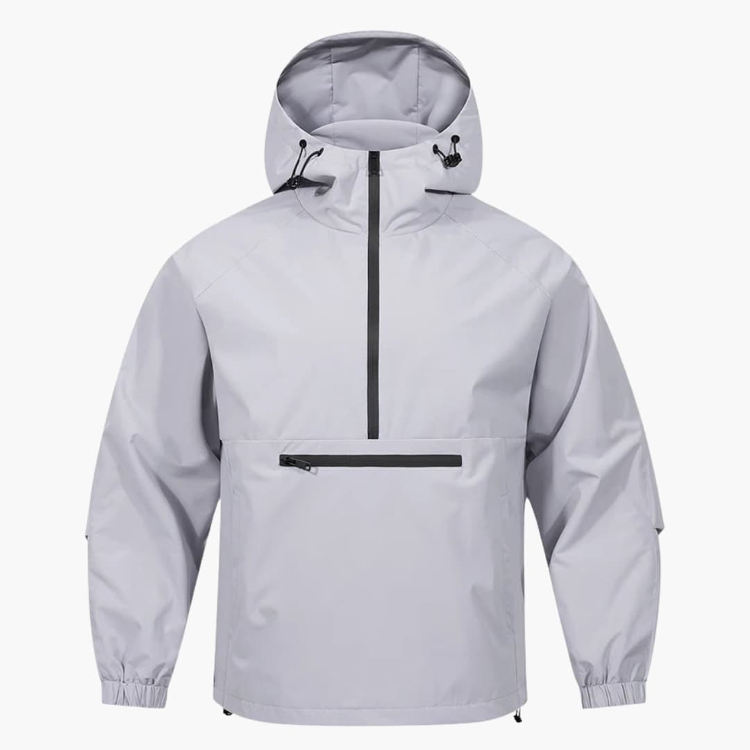 Herren Jacke Softshell mit Kapuze und Brusttasche