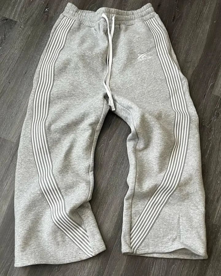 Pantalon de jogging homme coton style rétro pantalon de sport pour entraînement et loisirs
