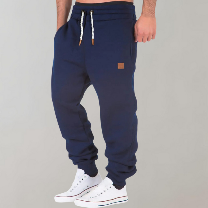 Pantalon de jogging homme coton sportif respirant