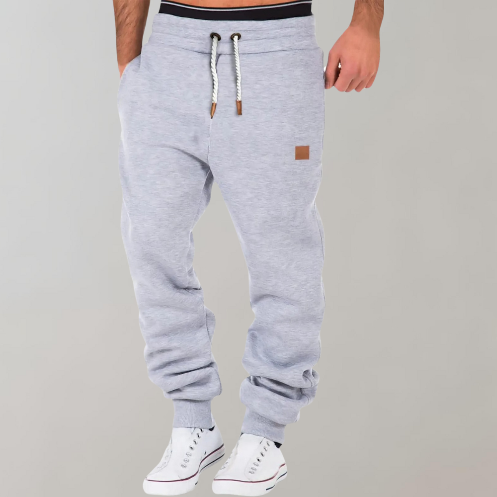 Pantalon de jogging homme coton sportif respirant
