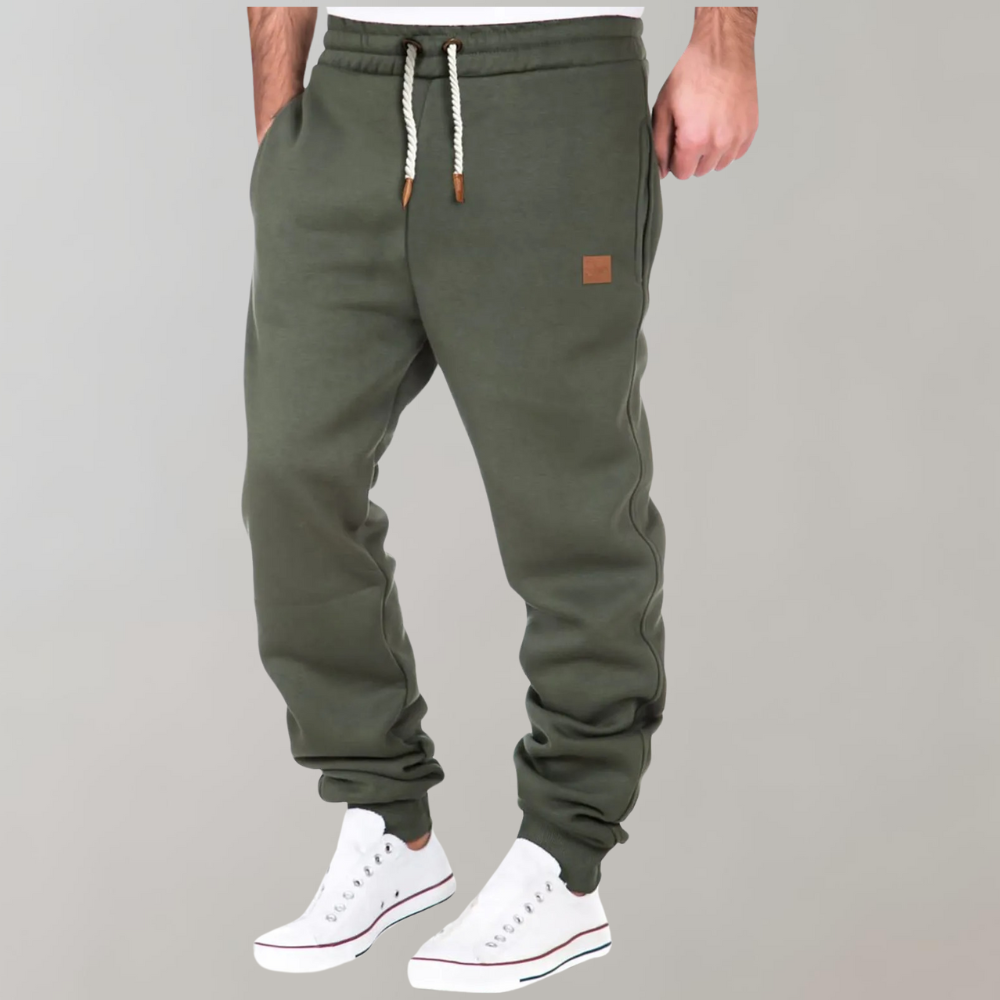 Pantalon de jogging homme coton sportif respirant