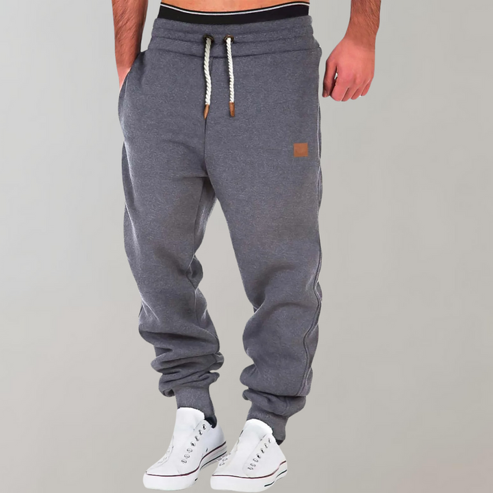 Pantalon de jogging homme coton sportif respirant