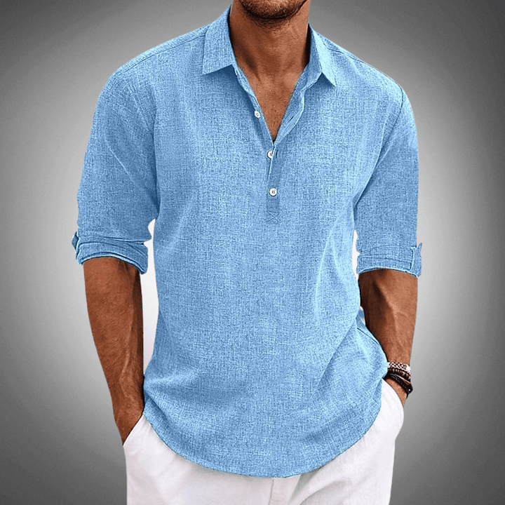 Chemise classique confortable pour homme