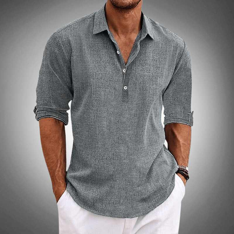 Chemise classique confortable pour homme