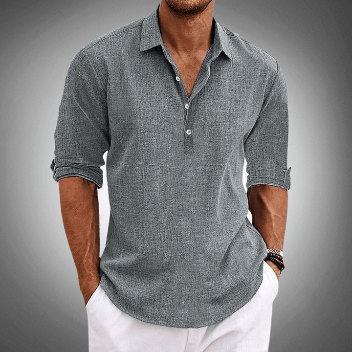 Chemise classique confortable pour homme