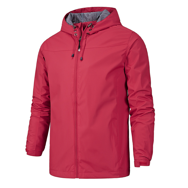 Herren Regenjacke Wasserdicht Atmungsaktiv Outdoorjacke