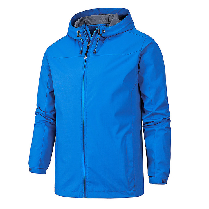 Herren Regenjacke Wasserdicht Atmungsaktiv Outdoorjacke