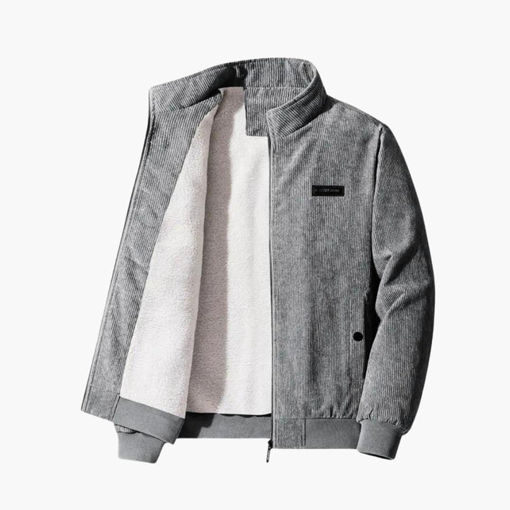 Herren Rippencordjacke Bequem Stilvoll