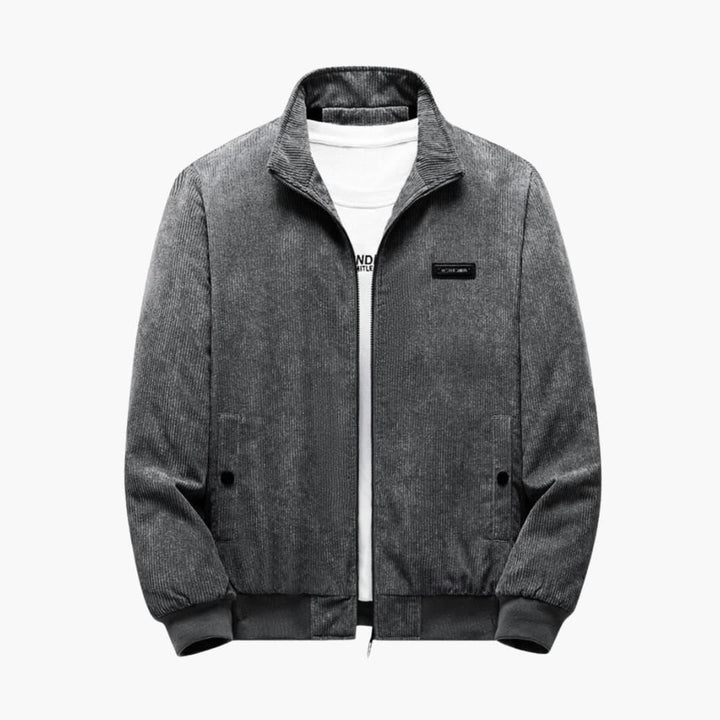 Herren Rippencordjacke Bequem Stilvoll
