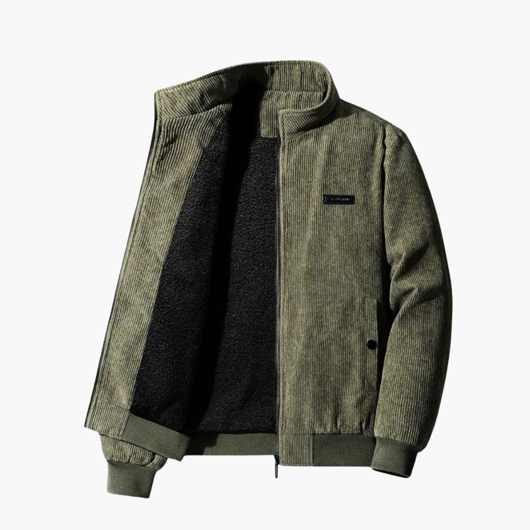 Herren Rippencordjacke Bequem Stilvoll