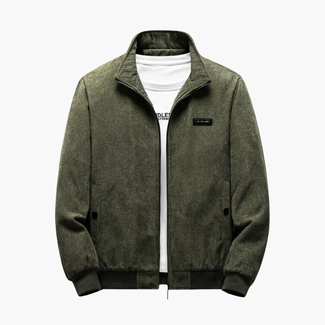 Herren Rippencordjacke Bequem Stilvoll