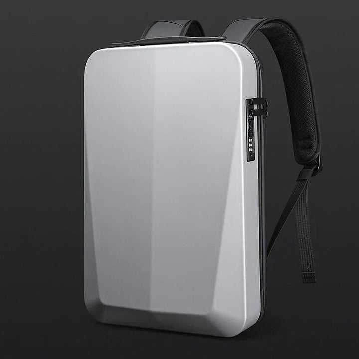 Herren Rucksack Hardshell Stylisch Mit Sicherheitsverschluss und Ladeanschluss