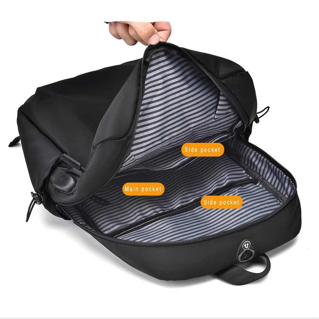 Herren Rucksack Laptop Leicht Modern Ergonomisch