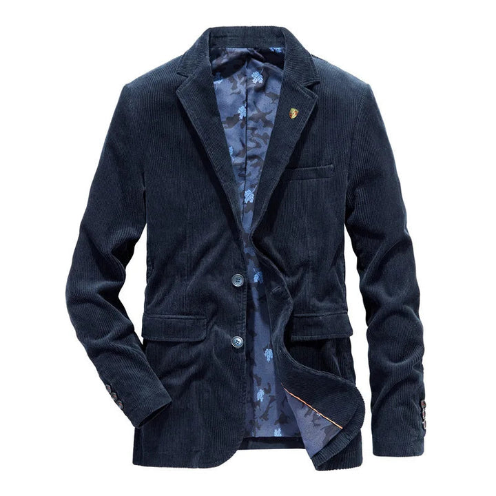 Herren Sakko Cord Klassischer Stil