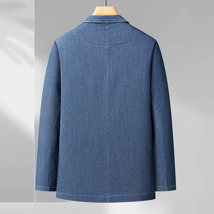 Herren Sakko Denim Modern – Stilvoller Blazer für Lässige Outfits