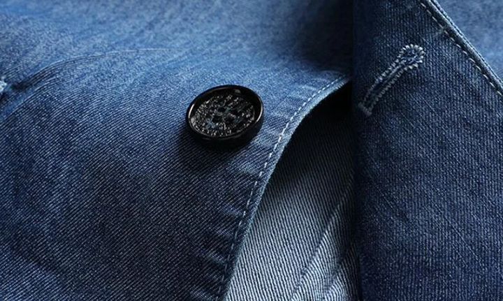 Herren Sakko Denim Modern – Stilvoller Blazer für Lässige Outfits